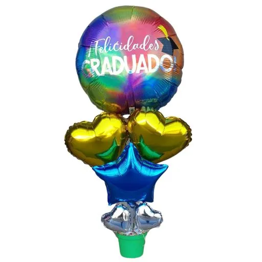 Arreglo de globos graduacion